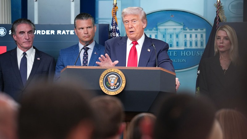 Breaking! Trump Places DC Under Federal Control, Brings In National Guard To “Liberate” Capitol From Democrat Control