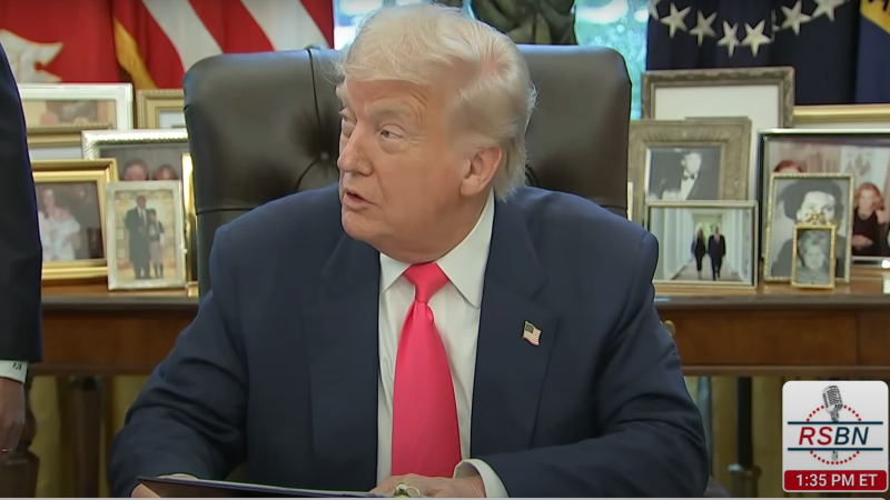 Trump Live: POTUS Signs Proclamation Honoring Social Security Act & Delivers Remarks From White House