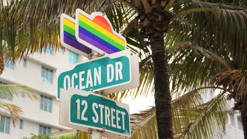 DeSantis Orders Removal of Gay Pride Crosswalks From Florida Streets