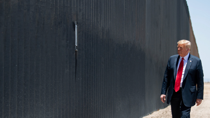DHS Confirms Southern Border Wall Will Be Painted Black Amid $46 Billion Funding