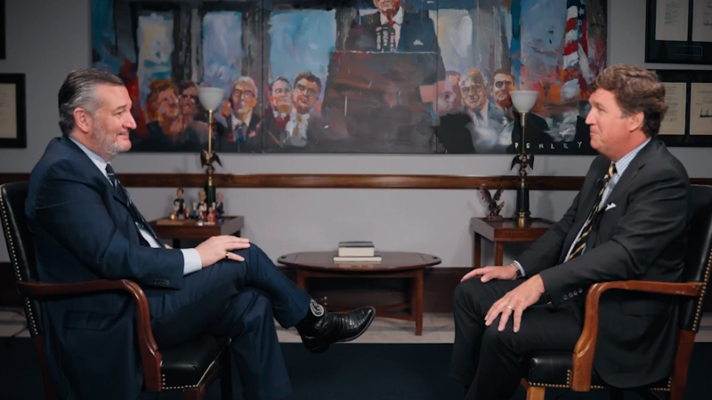 Sen. Ted Cruz Claims Tucker Carlson Has “All-Consuming Hatred Of Israel” For Exposing Mistreatment Of Christians In Holy Land