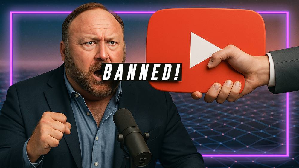 CENSORSHIP SCANDAL: Two Days After YouTube’s Parent Company Alphabet Promised To End Illegal Censorship, Alex Jones & Nick Fuentes Were BANNED From YouTube After Creating New Accounts!
