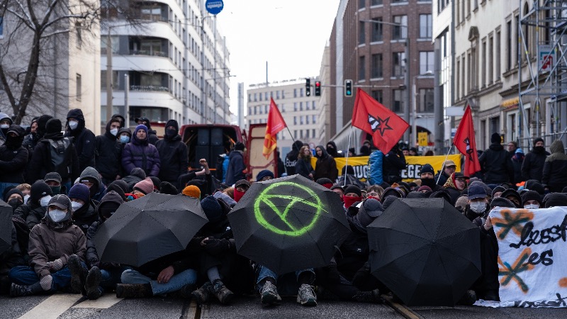 Left-Wing Extremist Attack On AfD Booth Foiled