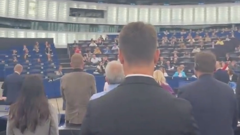 WATCH: Socialist Officials Sabotage Moment of Silence for Charlie Kirk in European Parliament