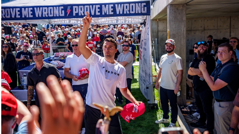 BREAKING: Armed Man Arrested Attempting To Gain Entry to Charlie Kirk Memorial