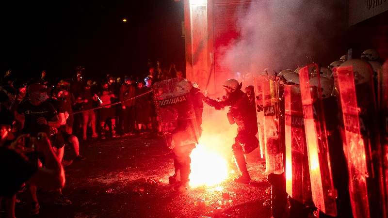 Russian Intel Agency Claims EU Planning Ukraine-Style Coup In Serbia