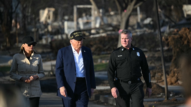 Trump Confirms Pacific Palisades Fire Was A Land Grab