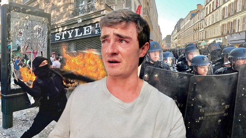 VIDEO: Paris Has Fallen… ANTIFA Riots Takeover the Streets