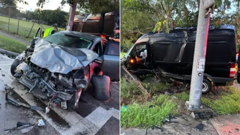 ICE Agent Run Over by Carload of Fleeing Illegals in Florida