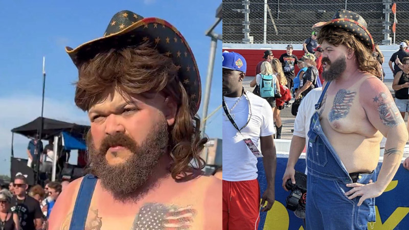 Watch: Black Comedian Dons Whiteface, Attends NASCAR Race