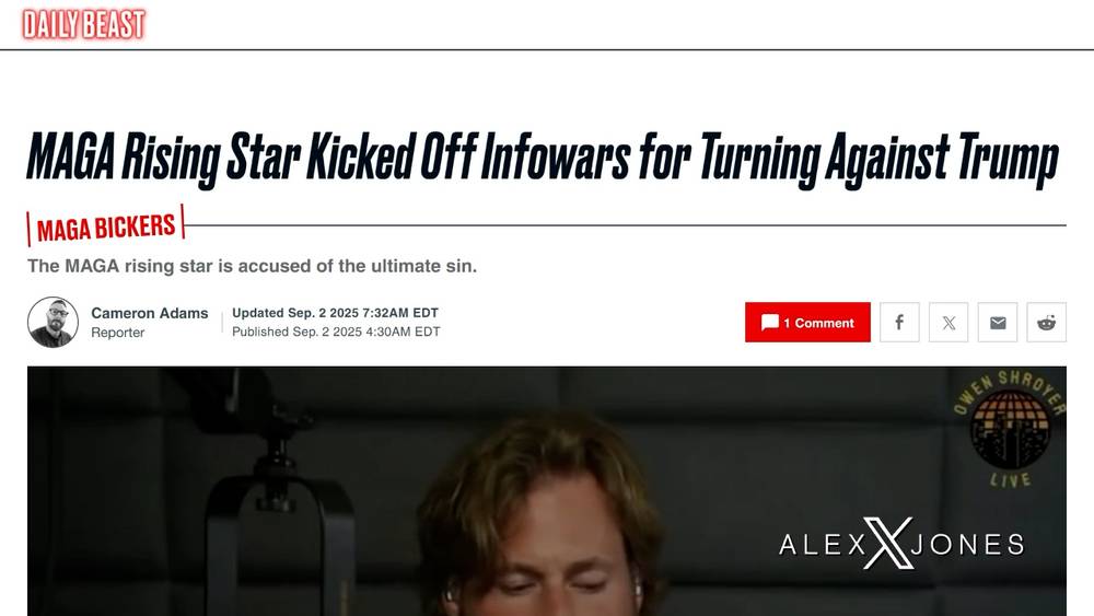 BREAKING: The ‘Owen Shroyer Was Fired By Infowars’ Hoax Crashes & Burns! 