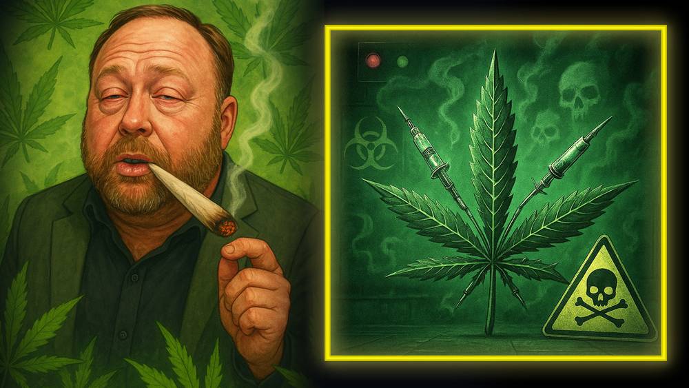 HILARIOUS MUST-WATCH RANT: Alex Jones Tells His Marijuana Stories & Exposes The Psychological Dangers Of Weaponized Weed