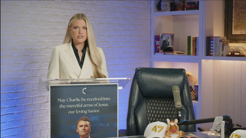 Erika Kirk Says She Will Not Seek Death Penalty for Charlie’s Killer