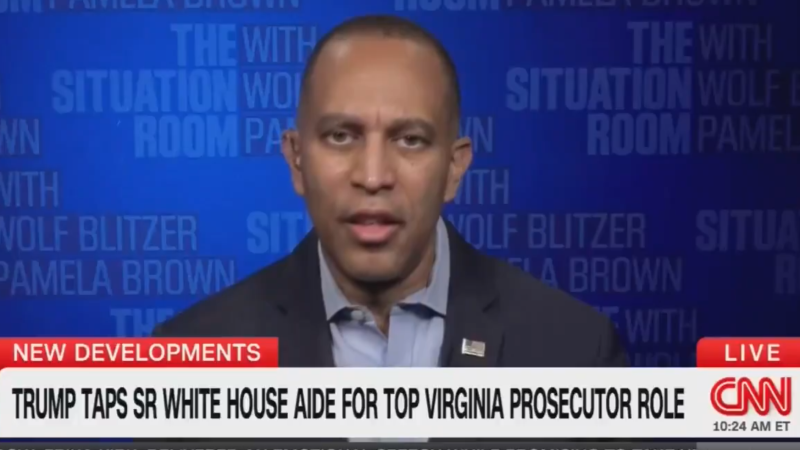 Dem Rep. Jeffries Pledges To Weaponize DOJ Against Trump Associates If Democrats Regain Power
