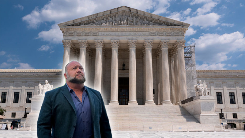 Alex Jones Urges US Supreme Court to Overturn Unconstitutional Sandy Hook Judgments