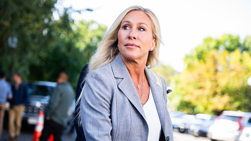 ‘NOT SUICIDAL’ Rep. MTG Declares After Backing Massie Petition to Release Epstein Files