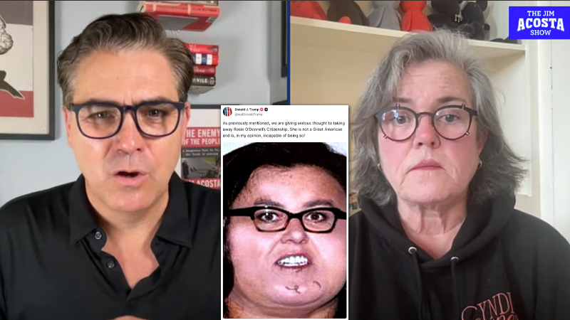 ROSIE STRIKES BACK: Calls Trump “Serial Pedophile Rapist” in Unhinged Rant
