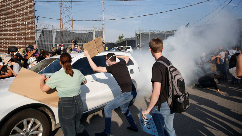 DHS Slams Sanctuary Officials for Inciting Violent Rioters to Attack Chicago ICE Facility