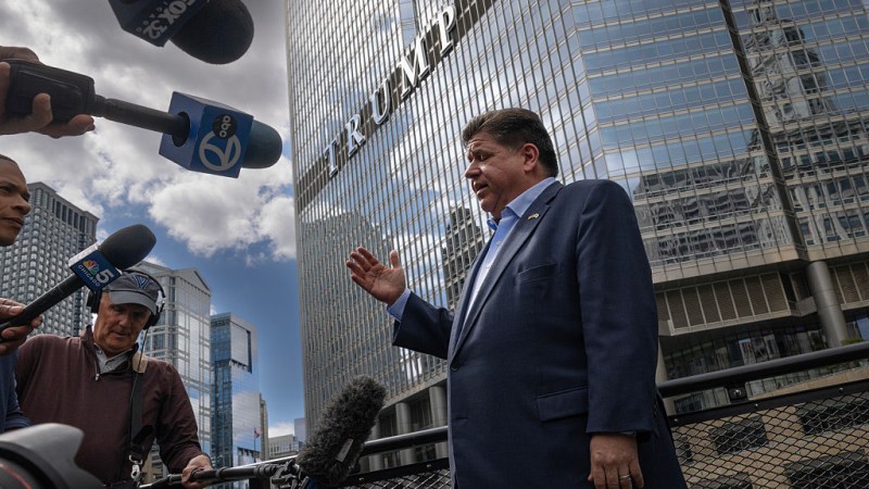 Democrat Illinois Gov. Pritzker Says Crime Just Part Of Living In Big Cities, Attacks President Trump