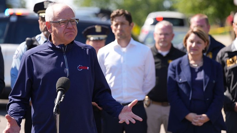 “He’s A Complete Piece Of S**t” — CNN’s Scott Jennings BLASTS Minnesota Governor Tim Walz For Wishing Trump Would Die