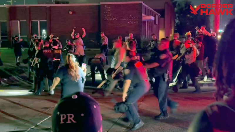 VIDEOS: Massive Crackdown on Violent ‘Protests’ at Chicago ICE Facility