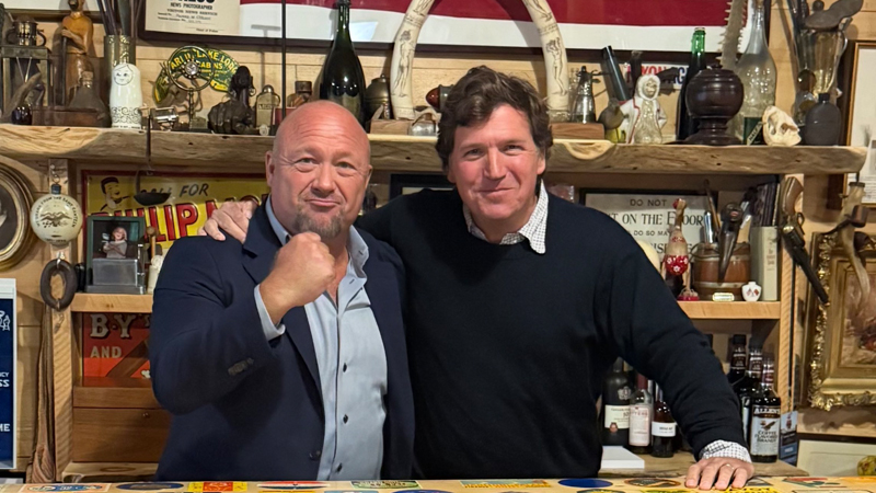 Watch Tucker Carlson’s Bombshell Interview With Alex Jones HERE!
