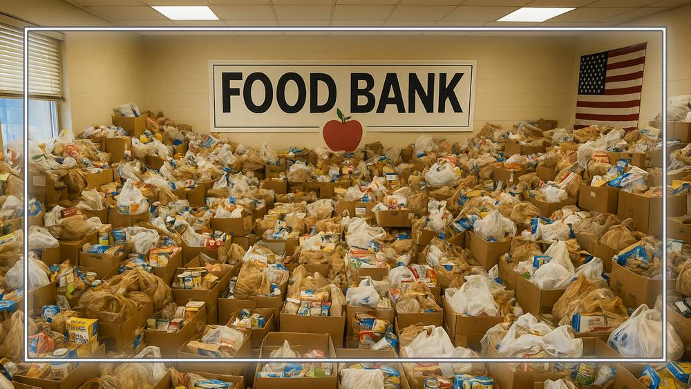 Trump Must Immediately Have An Emergency Address To The Nation, Call On Americans Who Have The Means To Make MASSIVE Donations To Food Banks Across The Nation Ahead Of The Democrats Cutting Off EBT / SNAP Benefits To Stop The Deep State’s Plan For Civil War!!!