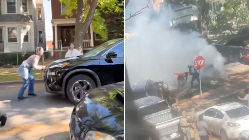 WATCH: Immigration Agents Attacked by Howling Mob in Chicago Neighborhood