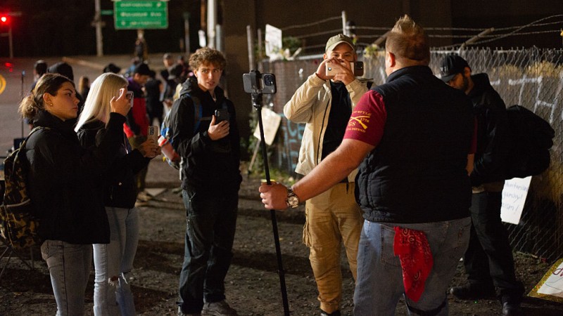 Watch: Female Army Vet Takes On Portland Antifa As Democrat Domestic Uprising Continues