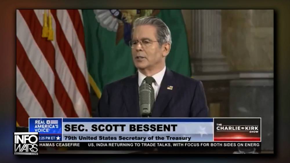 VIDEO: Sec. Scott Bessent Says The US Treasury Department Is Targetting ANTIFA & Their Funding For Criminal Activities, Going All The Way Up The Chain Of Command To The Top Globalists!