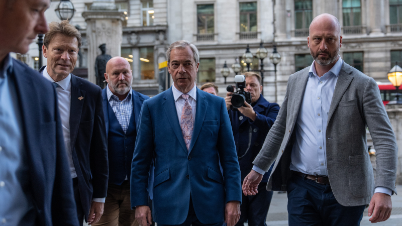 UK Parliament Cuts Nigel Farage’s Security Detail