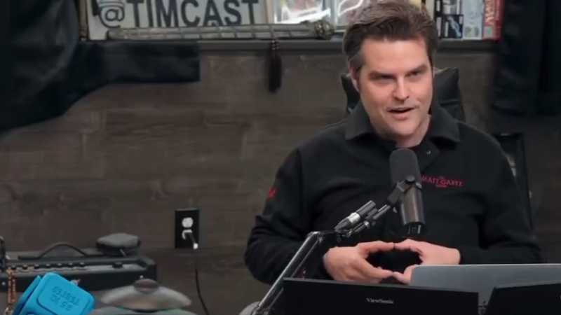 Ex-GOP Congressman Matt Gaetz Says AIPAC Had Politicians Wear QR Codes To Make On-The-Spot Donations