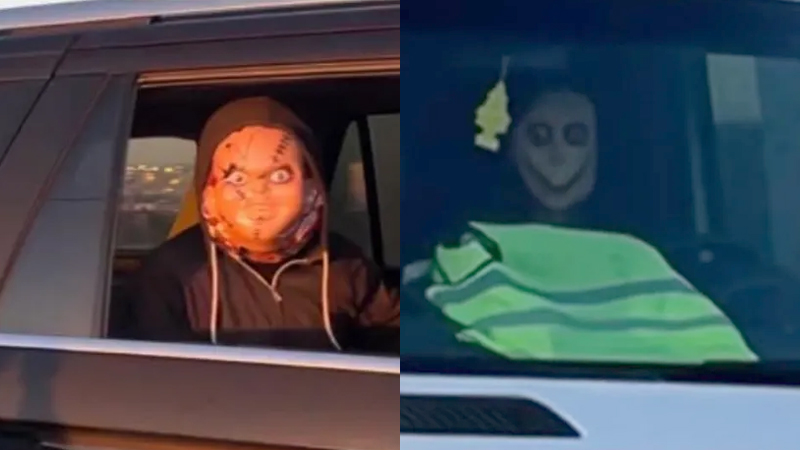 🎃 Liberals Freak Out After ICE Agents Spotted In Creepy Halloween Masks 🎃 Liberals Freak Out After ICE Agents Spotted In Creepy Halloween Masks