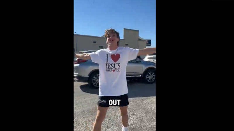 Watch: Woke “Church Pastor” Kicks Guys Out Of Pride Festival For Wearing “Jesus Loves You Shirt”