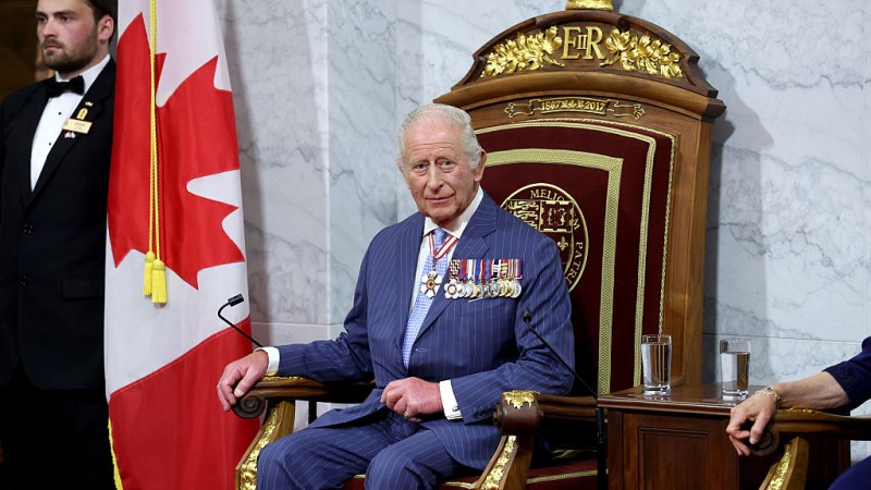 Trump-Obsessed Canadians Hold “No Tyrants” Protests Instead Of “No Kings” Because King Charles III Is Their Head Of State