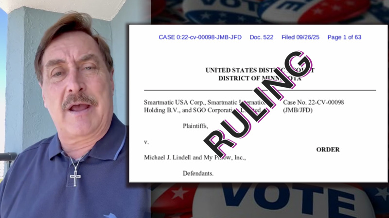 WATCH: Mike Lindell TORCHES Deep State Judge Who Found Him GUILTY BY DEFAULT for Exposing Voting Machine Scandal