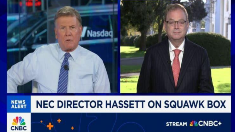 White House’s Hassett Says Shutdown Could End This Week, Threatens “Stronger Measures” If Democrats Balk