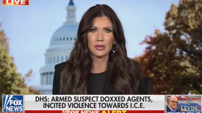 DHS Secretary Noem: Gangs, Cartels & Terrorist Groups Have Active Bounties On Heads Of US Immigration Officials
