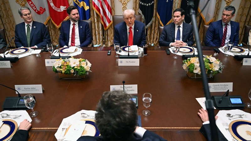 Trump Live: POTUS Takes Questions & Posthumously Awards Charlie Kirk Medal Of Freedom On His Birthday