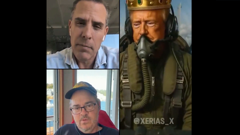 Hunter Biden Claims Trump AI Poop Video Puts “Bullseye” On Protesters & TikTok Liberal Harry Sisson