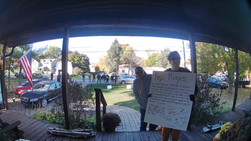 WATCH: Open Borders Radicals Terrorize Michigan State Representative at Her Home