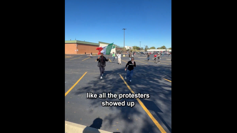 Wild Footage: Leftist Protesters Help Illegals Escape ICE During Foot Pursuit In Chicago