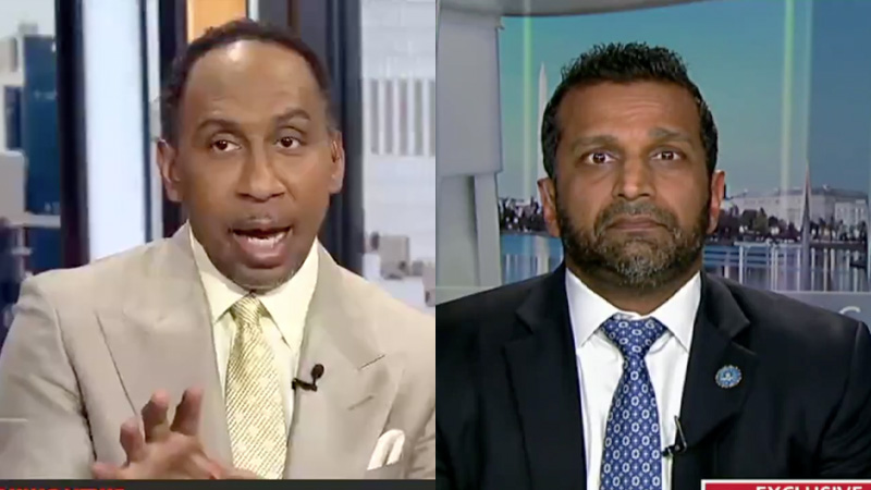 Stephen A. Smith Floats Insane Conspiracy Theory Trump ‘Revenge’ Behind NBA Bet Rigging Arrests – Kash Patel Shuts Him Down