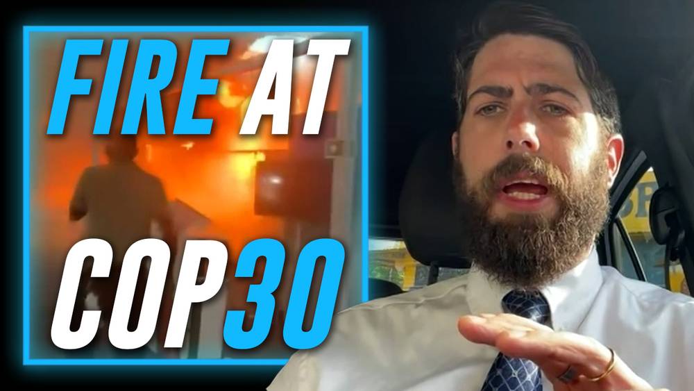 EXCLUSIVE: Fire Breaks Out At United Nation’s Climate Change Conference & Forces Evacuation- Award-Wining Journalist Joins Alex Jones To Give Eyewitness Account!