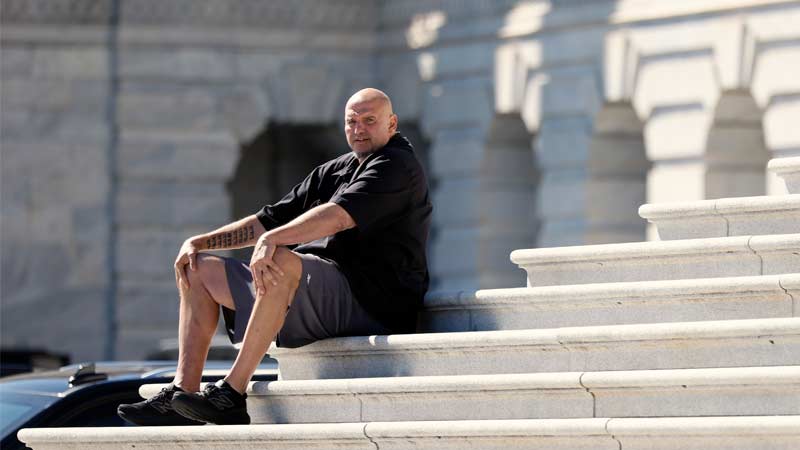 Fetterman Hospitalized After ‘Ventricular Fibrillation’ Causes Fall