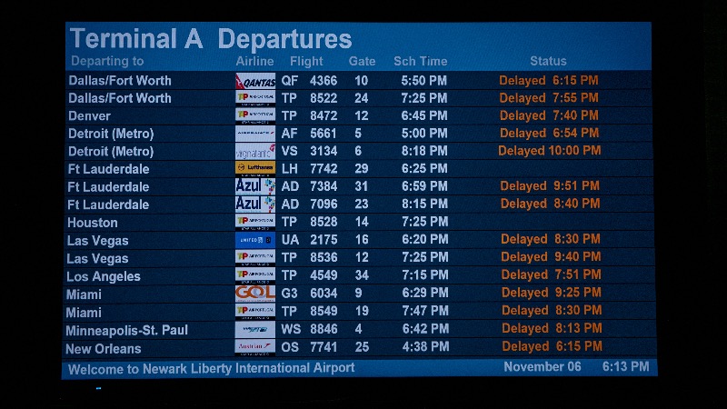 FAA-Imposed Flight-Cuts Begin As Government Shutdown Deepens Travel Disruptions