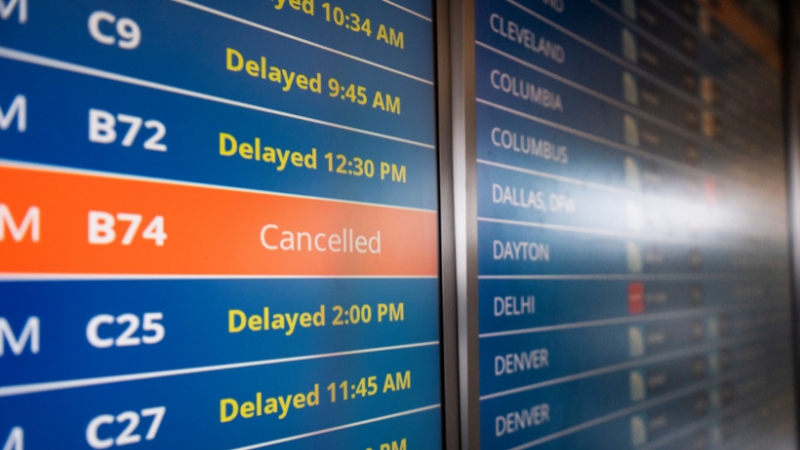 A Fifth of All Flights Could Be Cut if Shutdown Continues