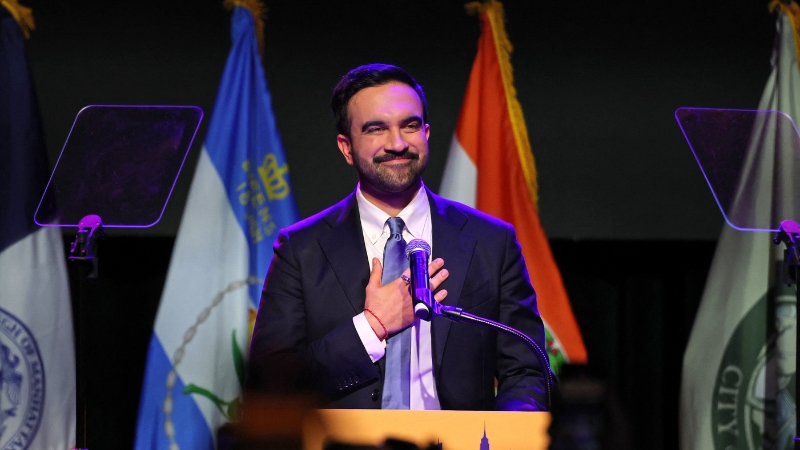 WATCH: Crowd Chants “Allahu Akhbar” as NYC’s Next Mayor Mamdani Speaks in Mosque