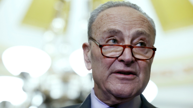 Schumer Loses It in Senate as Democrats Vote To End Government Shutdown