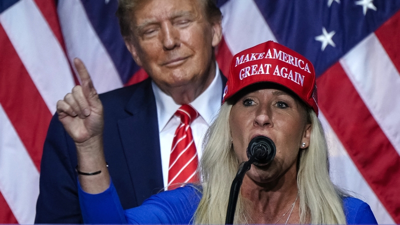 “She Has Gone Far Left”: Trump Drops Endorsement of MTG